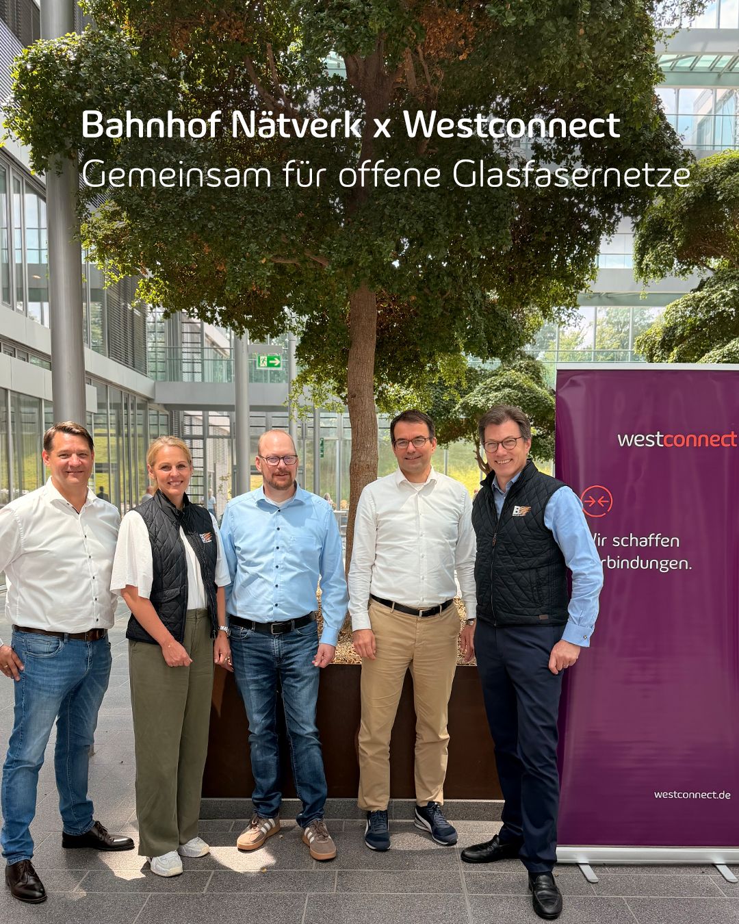 Open Access wächst weiter: Bahnhof AB (Publ) Nätverk nutzt künftig das Westconnect-Netz