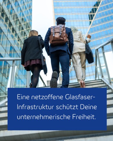 Beim Glasfaser-Internet hört die – Bild 2